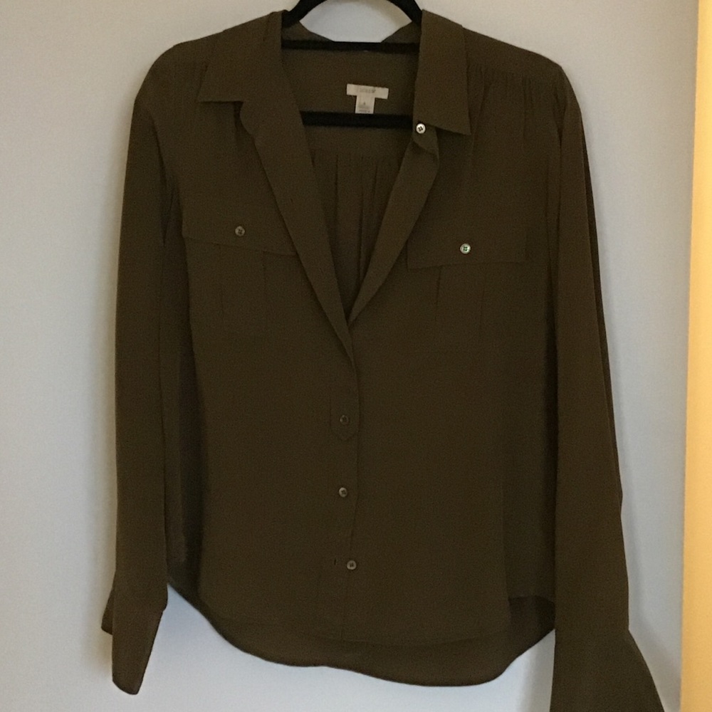 Jcrew silk top